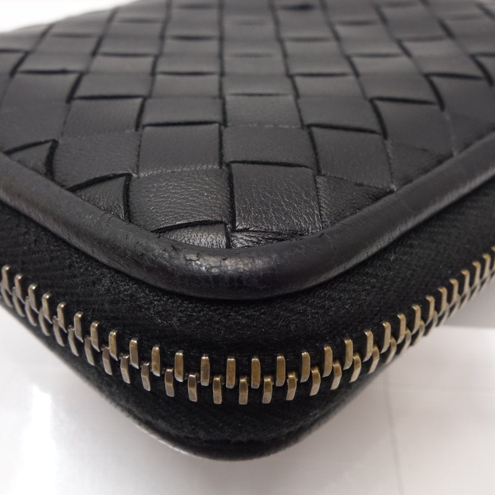 Bottega Veneta Leather Coin Case 258468