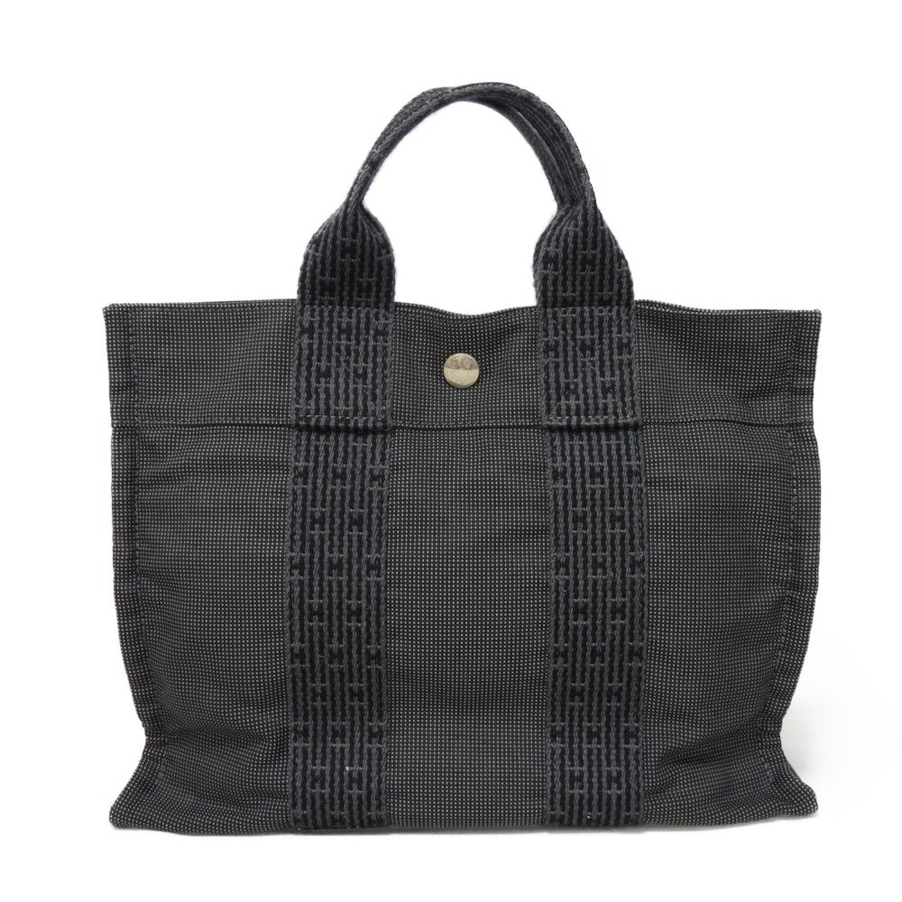 Hermes Nylon Canvas Herline PM Tote Bag