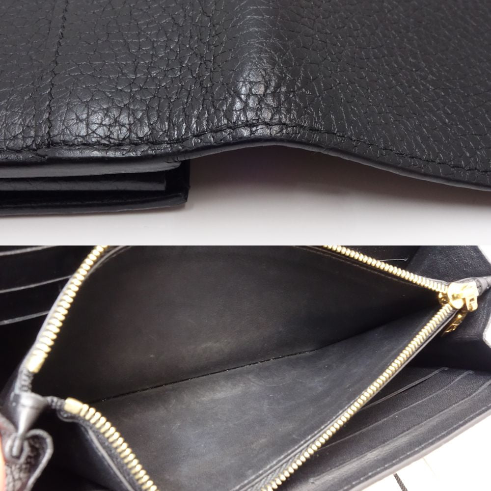 Louis Vuitton Capucines Long Wallet Black