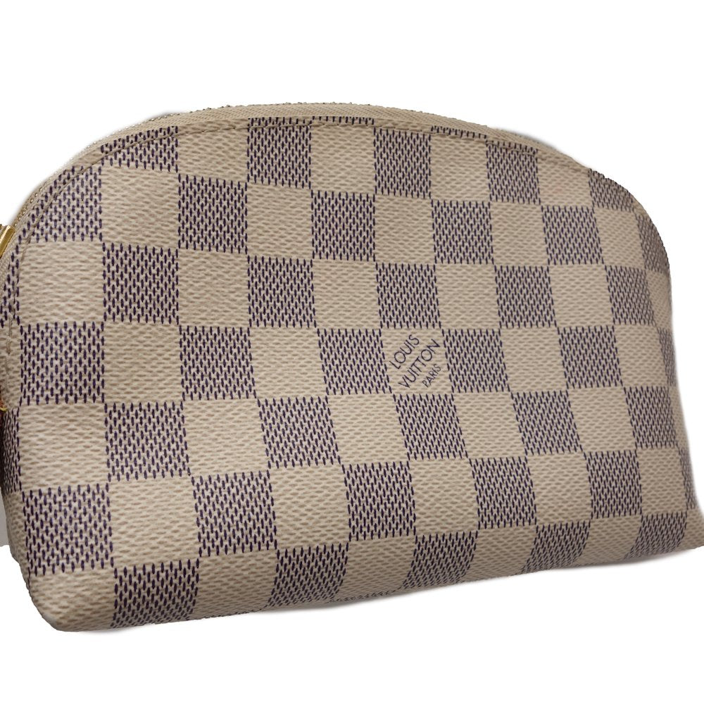 Louis Vuitton Damier Azur Cosmetic Pouch N60024