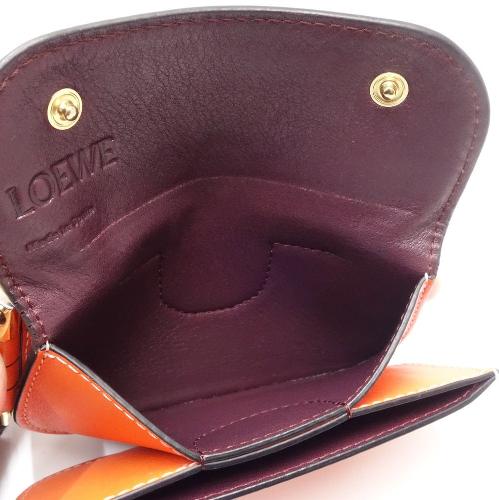 Loewe Mini Gate Leather Wallet