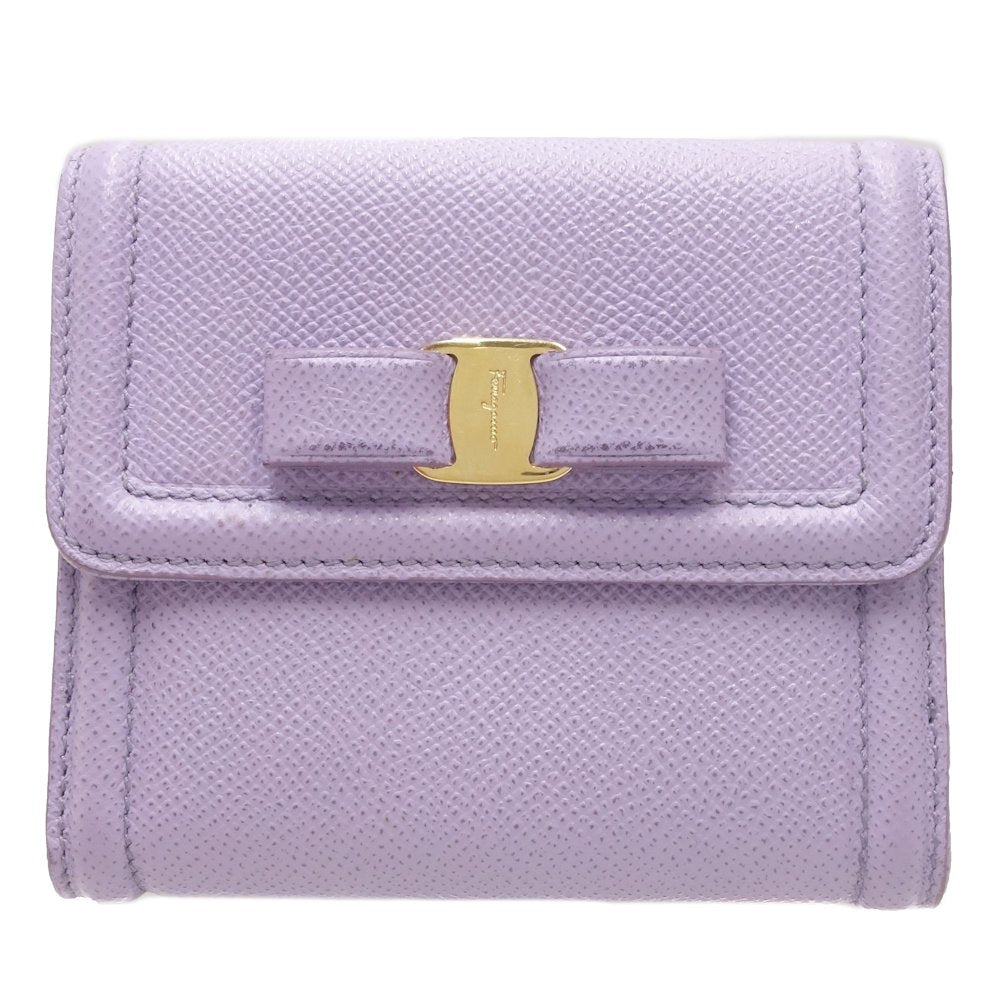 Salvatore Ferragamo Vara Ribbon Compact Wallet