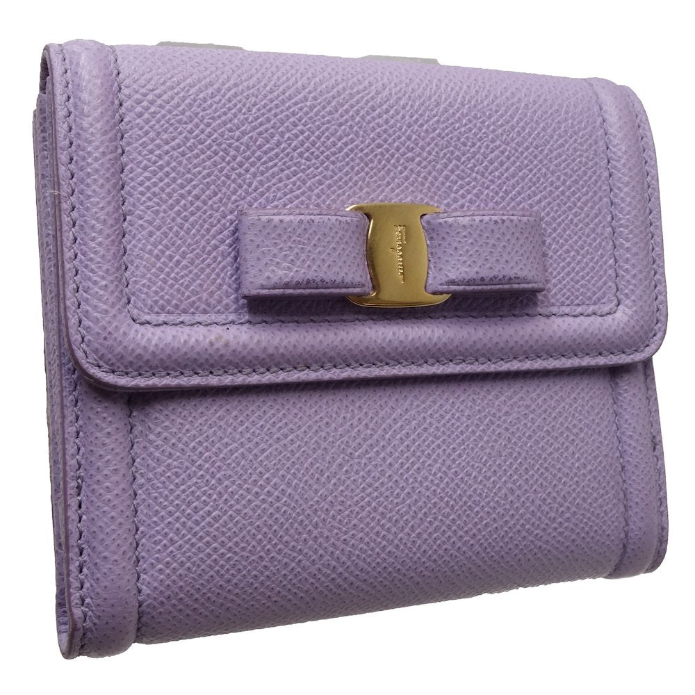 Salvatore Ferragamo Vara Ribbon Compact Wallet