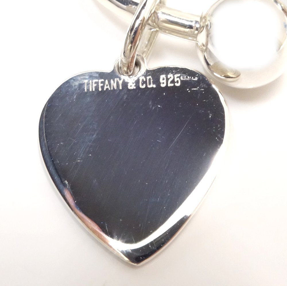 Tiffany & Co Silver 925 Heart Tag Keyring