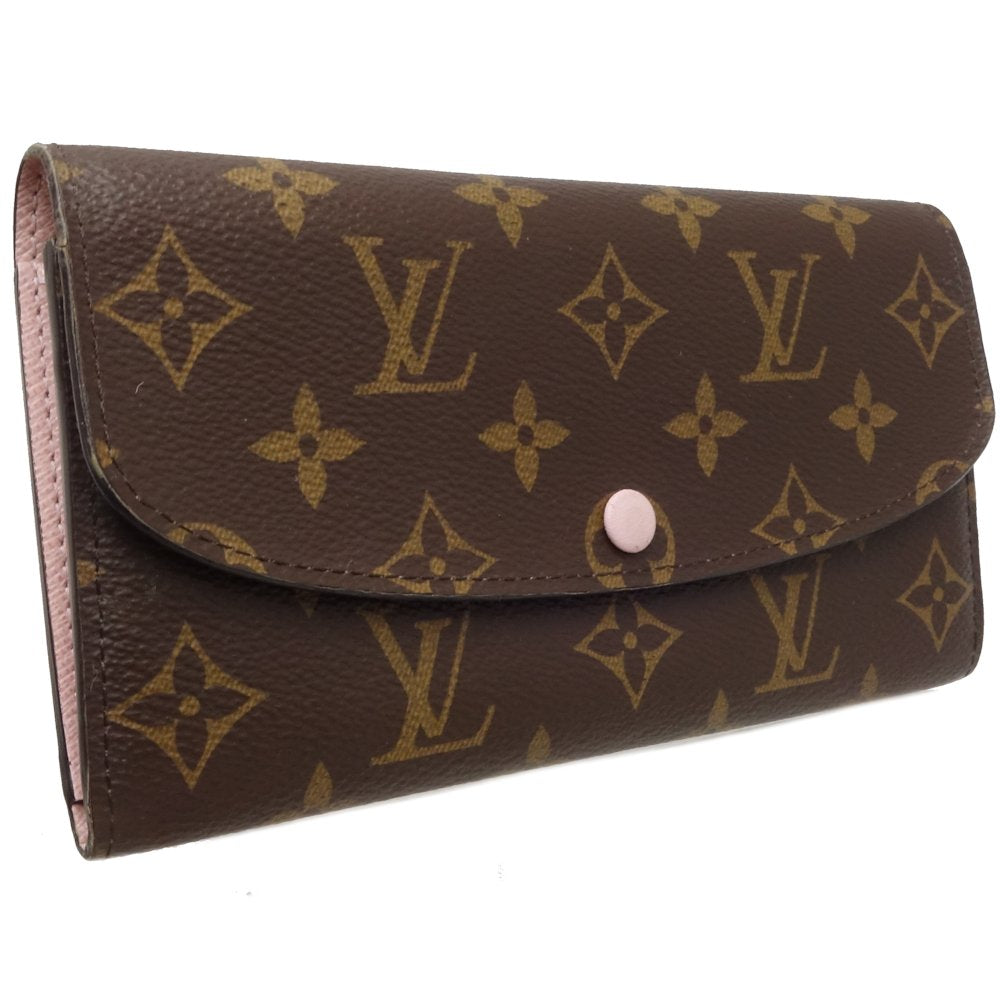 Louis Vuitton Monogram Canvas Emilie Wallet M61289