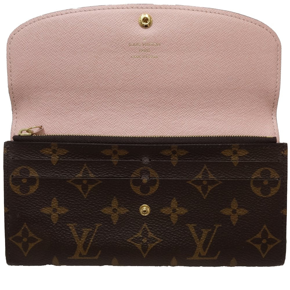 Louis Vuitton Monogram Canvas Emilie Wallet M61289