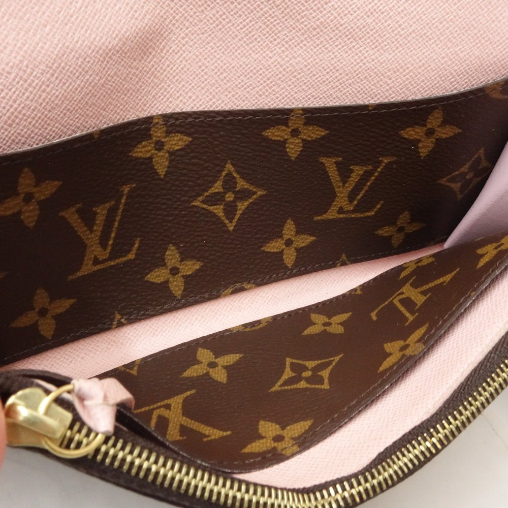 Louis Vuitton Monogram Canvas Emilie Wallet M61289