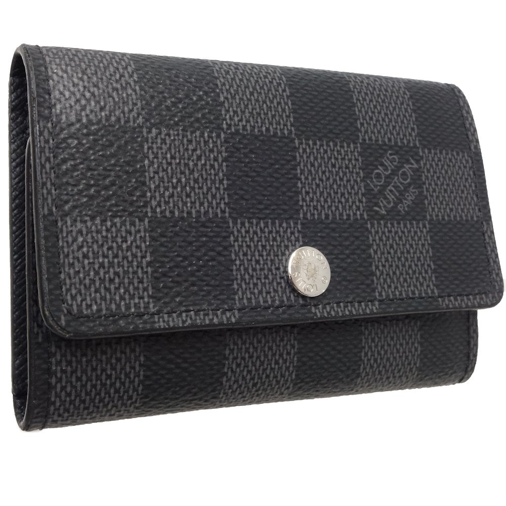 Louis Vuitton Damier Graphite Key Holder N62662