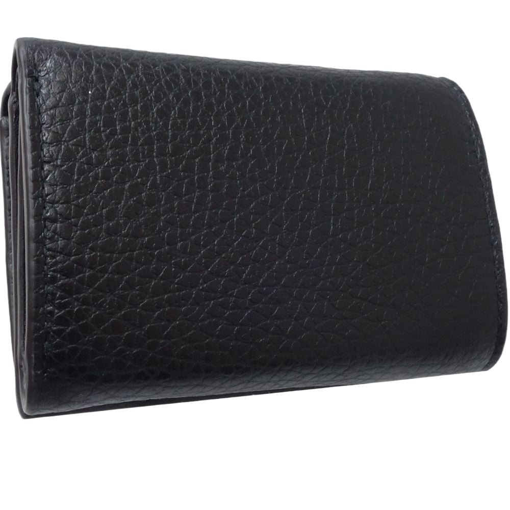 Furla Leather Babylon S Bifold Wallet Black