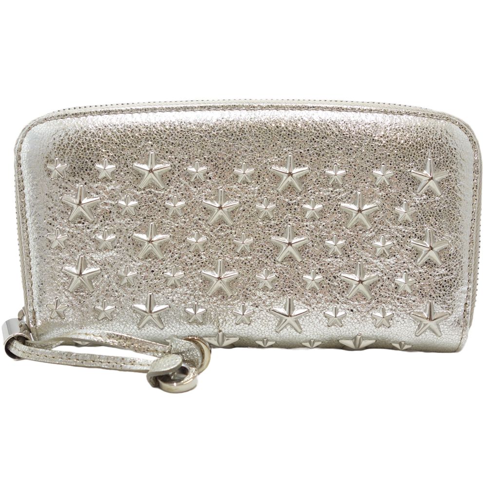 Jimmy Choo FILIPA Star Studded Leather Wallet