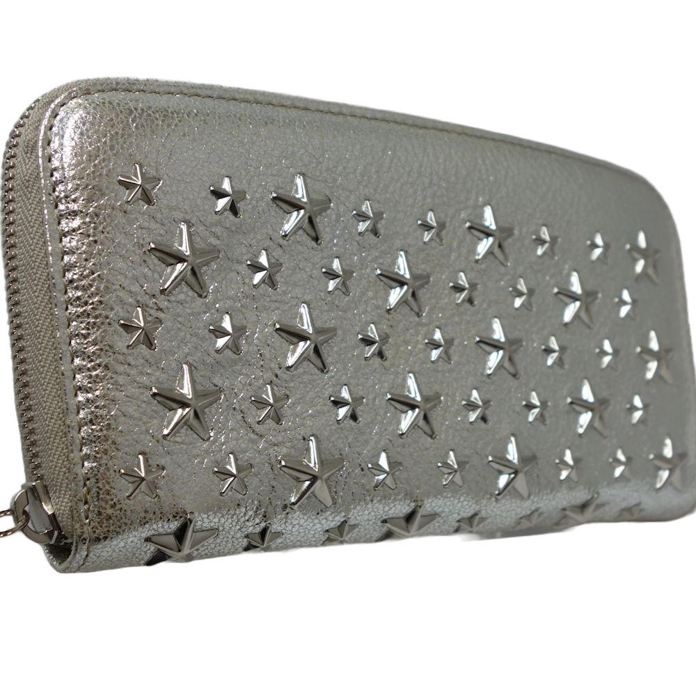 Jimmy Choo FILIPA Star Studded Leather Wallet