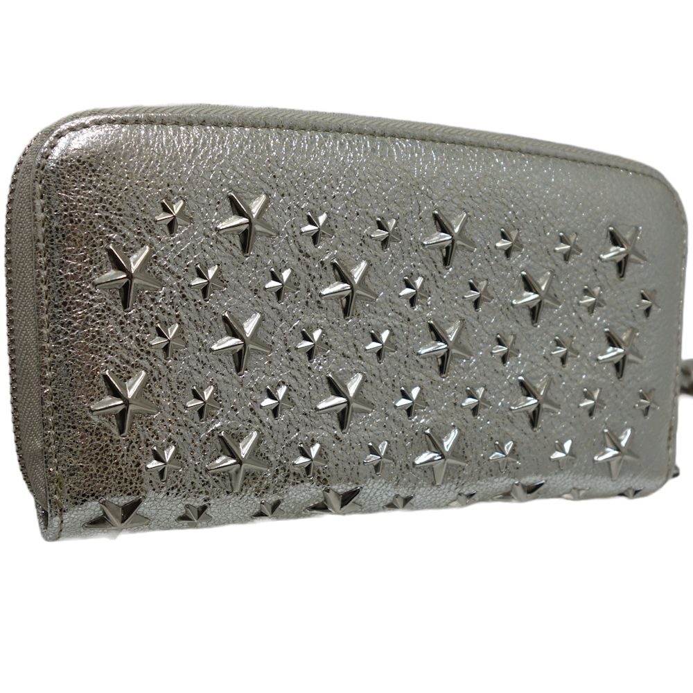 Jimmy Choo FILIPA Star Studded Leather Wallet