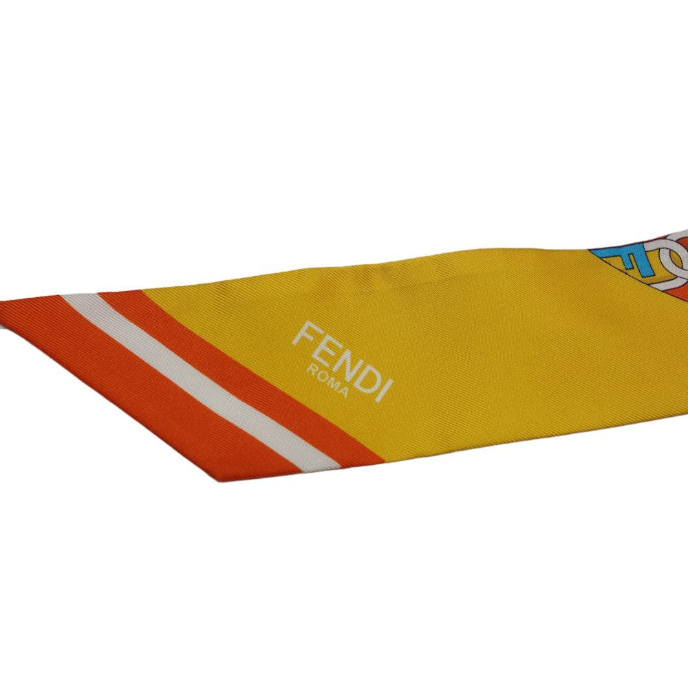 Fendi Silk Rappy Band Scarf FXT011