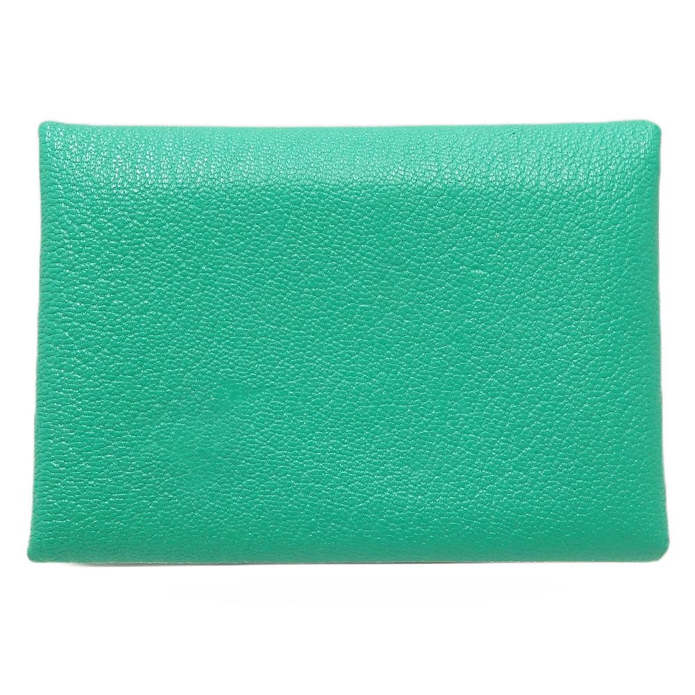 Hermes Calvi Duo Verso Coin Case Chevre Mysore