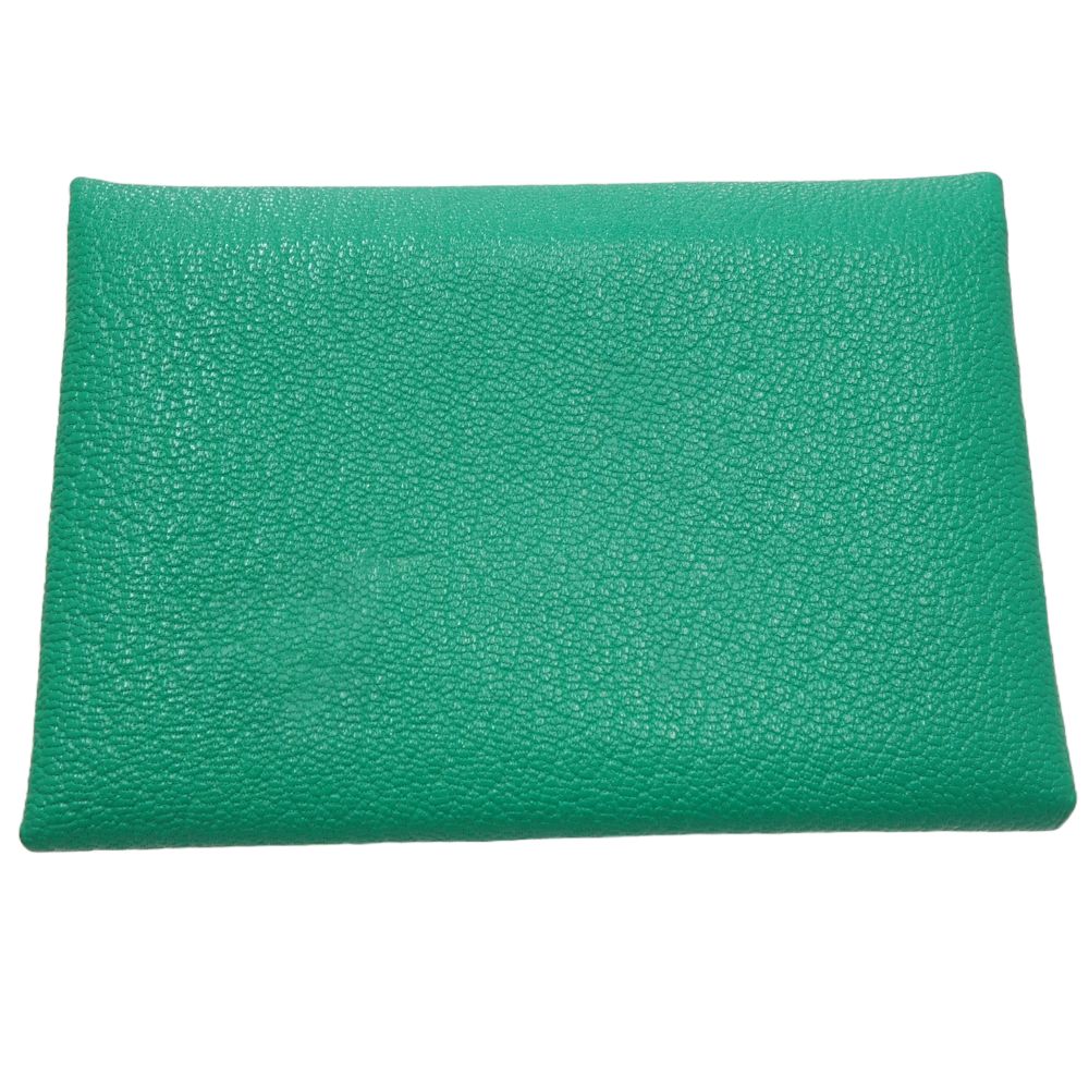 Hermes Calvi Duo Verso Coin Case Chevre Mysore