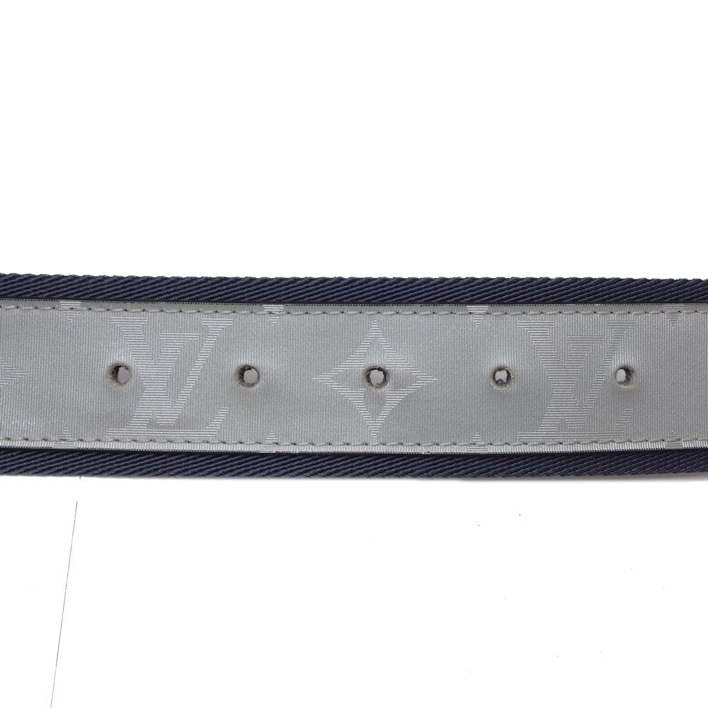 Louis Vuitton LV Circle Belt M0129 Navy Gray