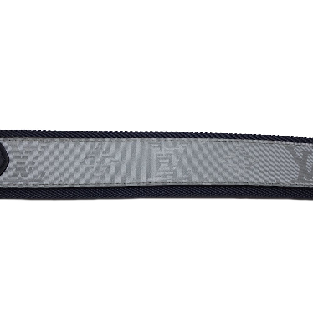 Louis Vuitton LV Circle Belt M0129 Navy Gray