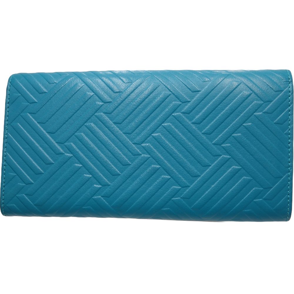 Bottega Veneta Debossed Intrecciato Leather Wallet