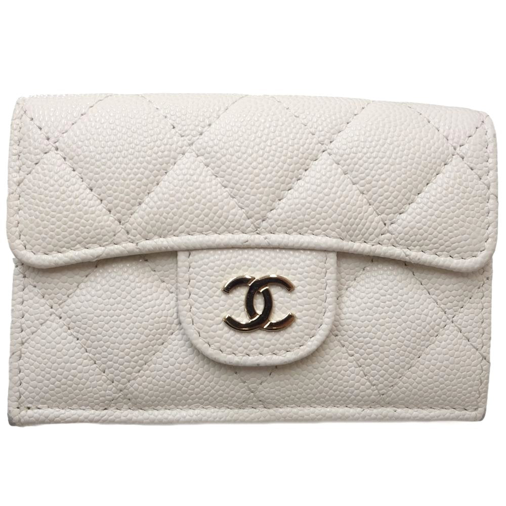 Chanel Classic Small Flap Wallet Caviar Skin