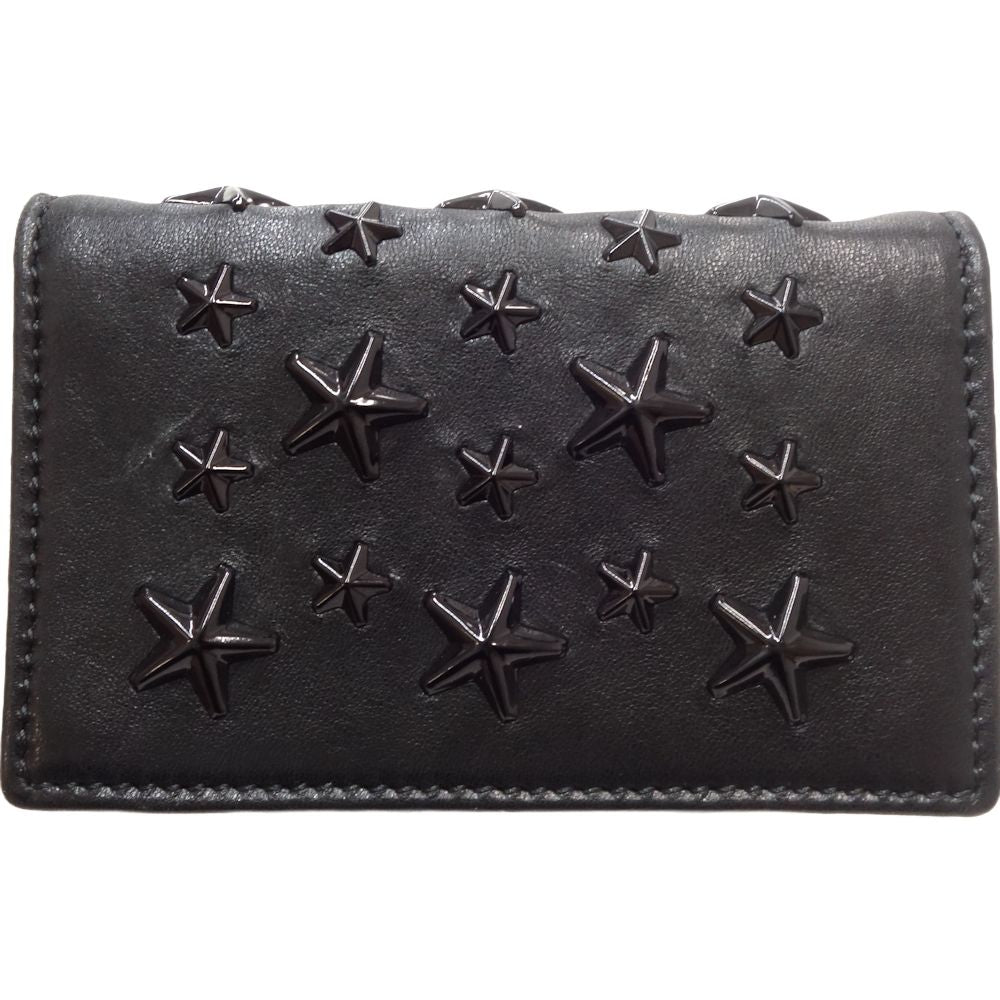 Jimmy Choo Star Studs NELLO Leather Card Case