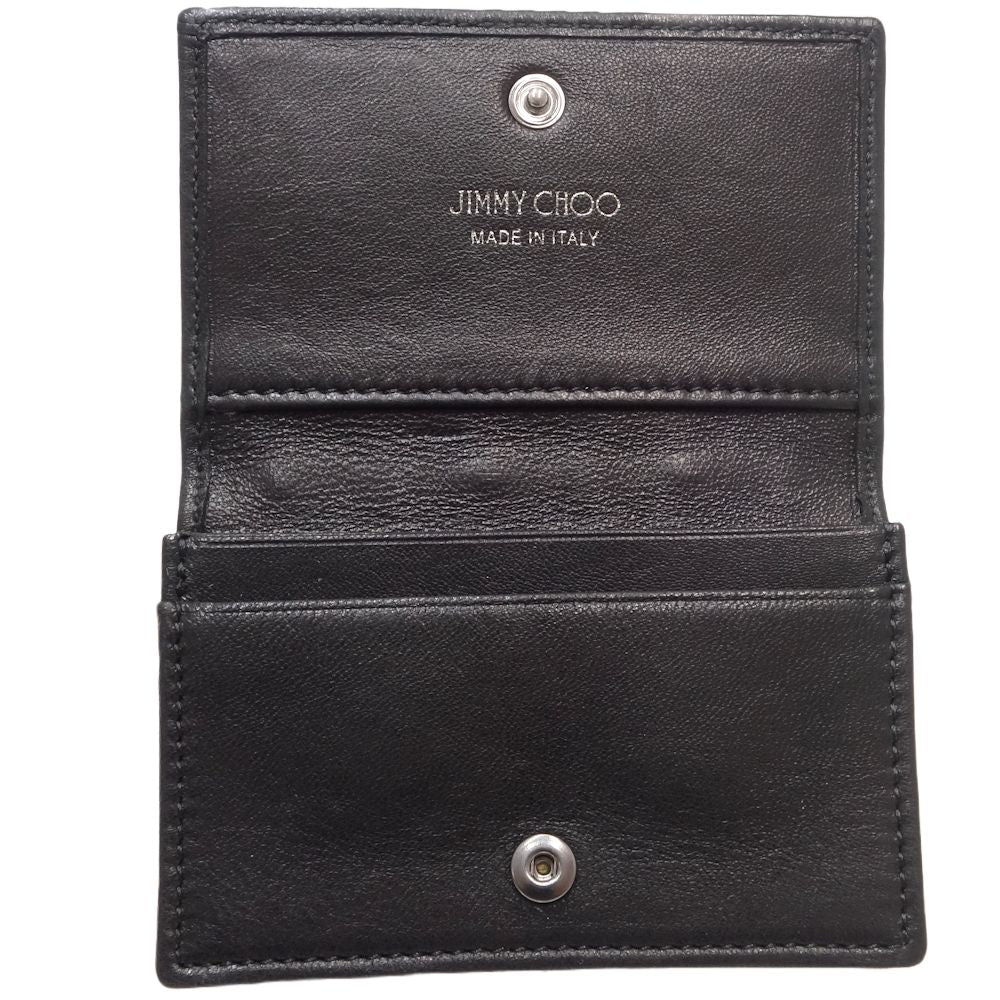 Jimmy Choo Star Studs NELLO Leather Card Case