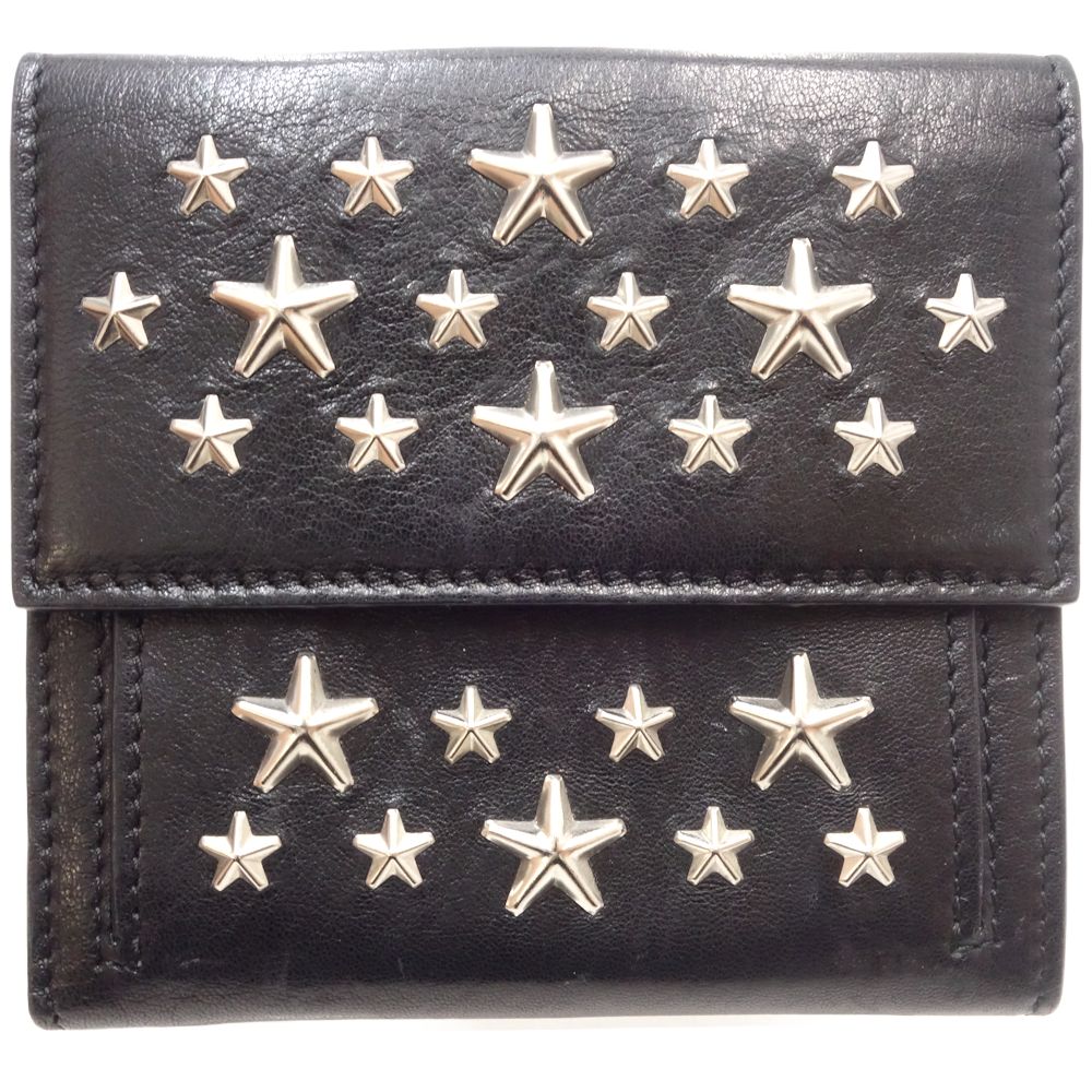 Jimmy Choo Leather Freeda Bifold Wallet