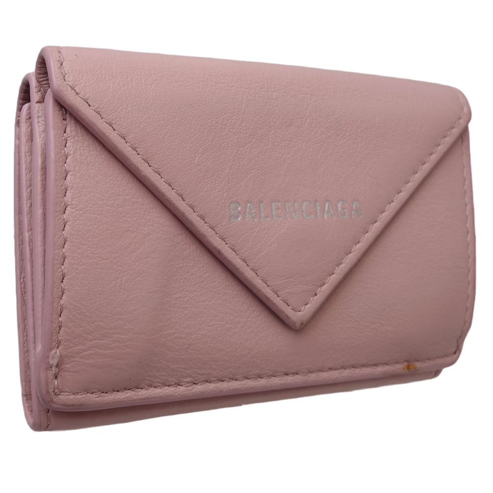 Balenciaga Smooth Leather Mini Wallet