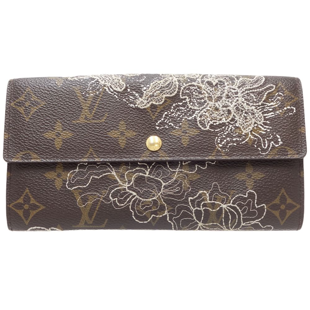 Louis Vuitton Canvas Long Wallet M95390