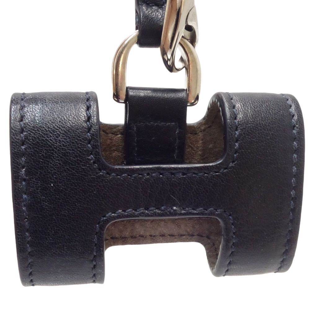 HIROFU Leather Glove Holder Navy