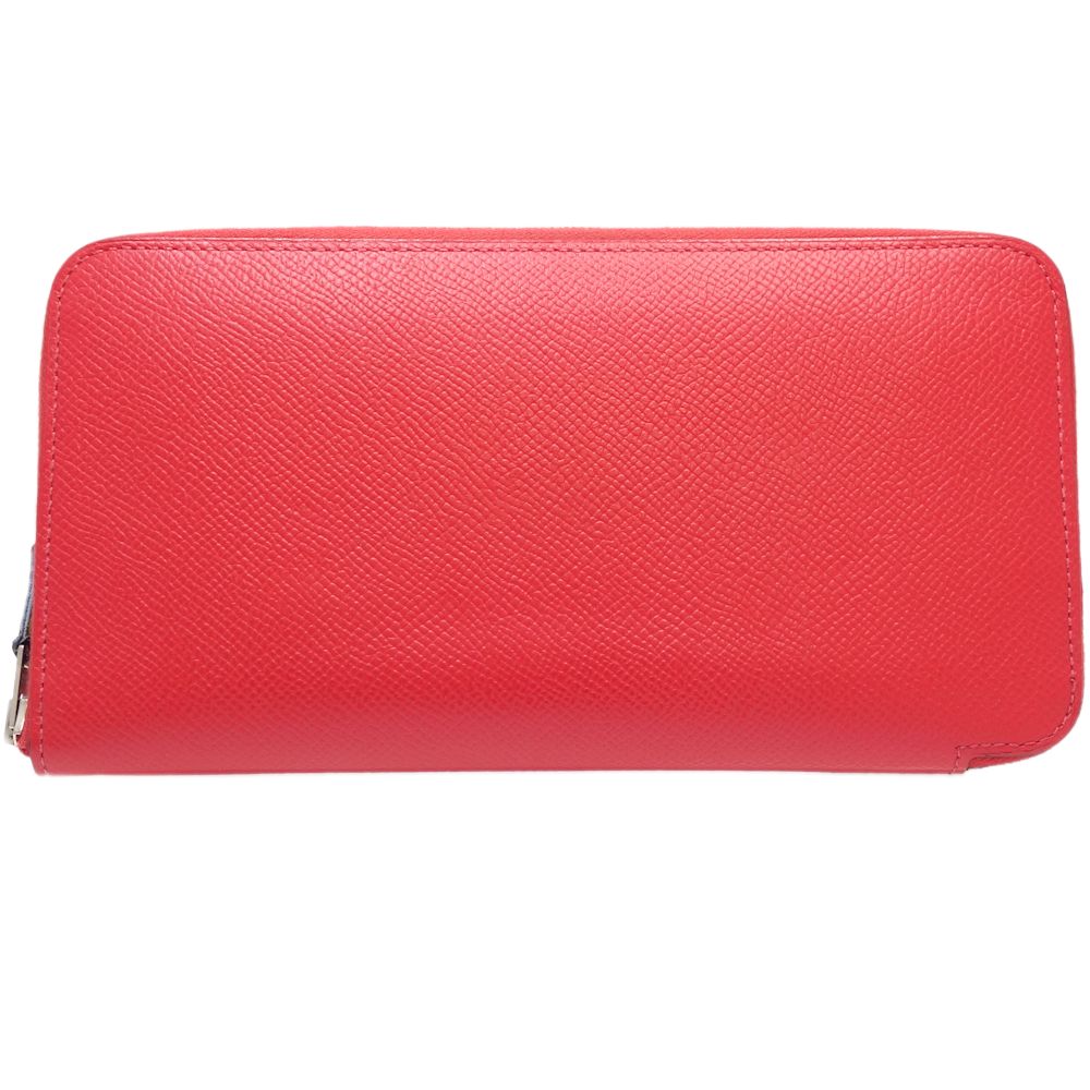 Hermes Azap Long Silk'in Wallet Red