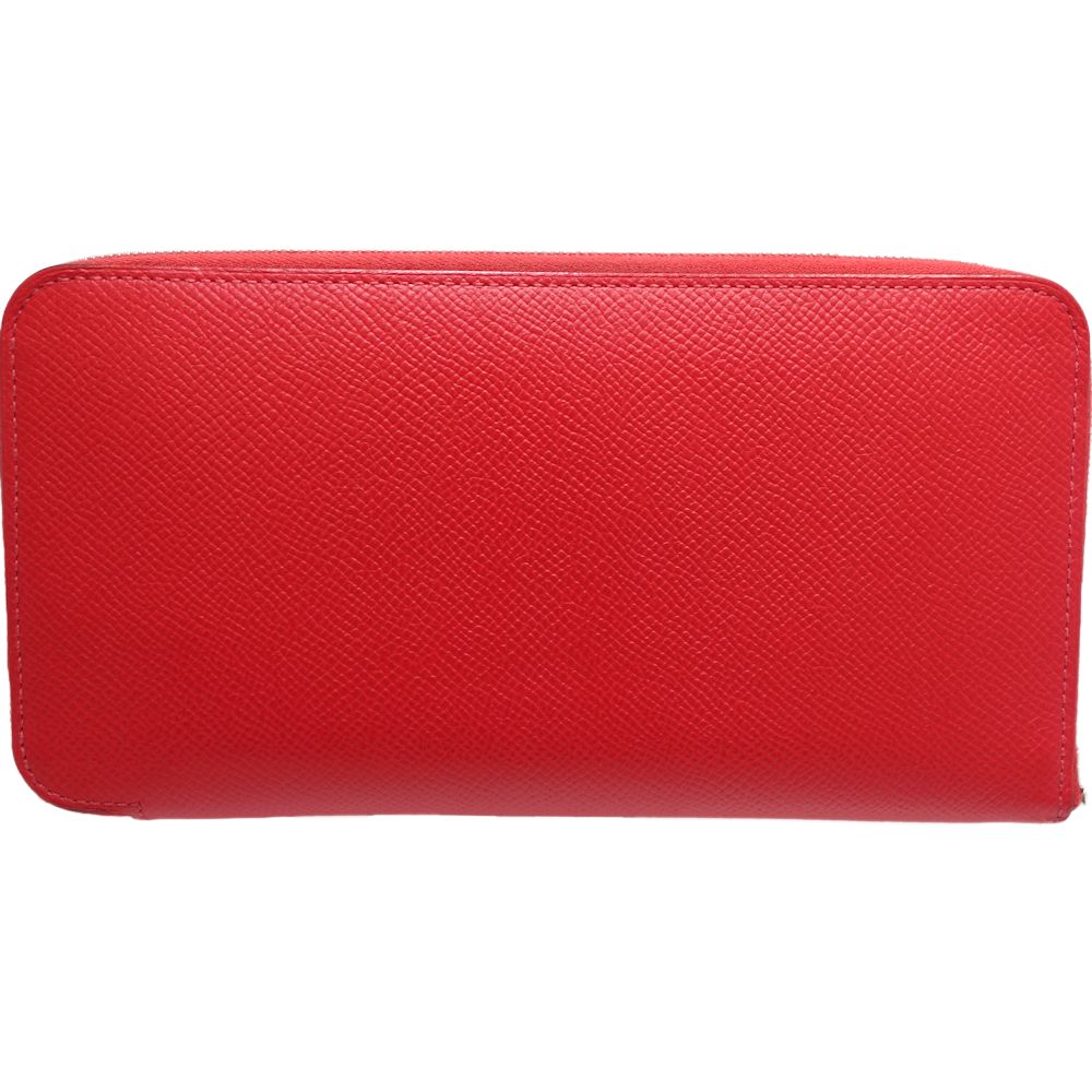 Hermes Azap Long Silk'in Wallet Red