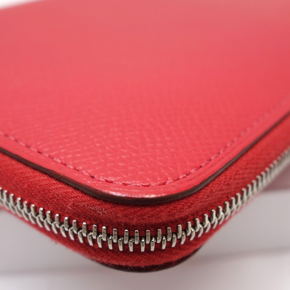 Hermes Azap Long Silk'in Wallet Red