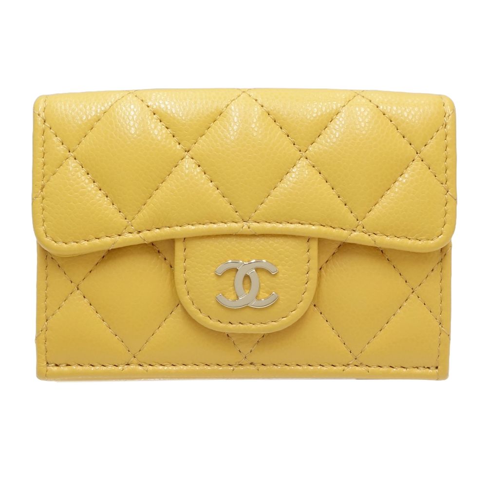 Chanel Classic Small Wallet Caviar Skin