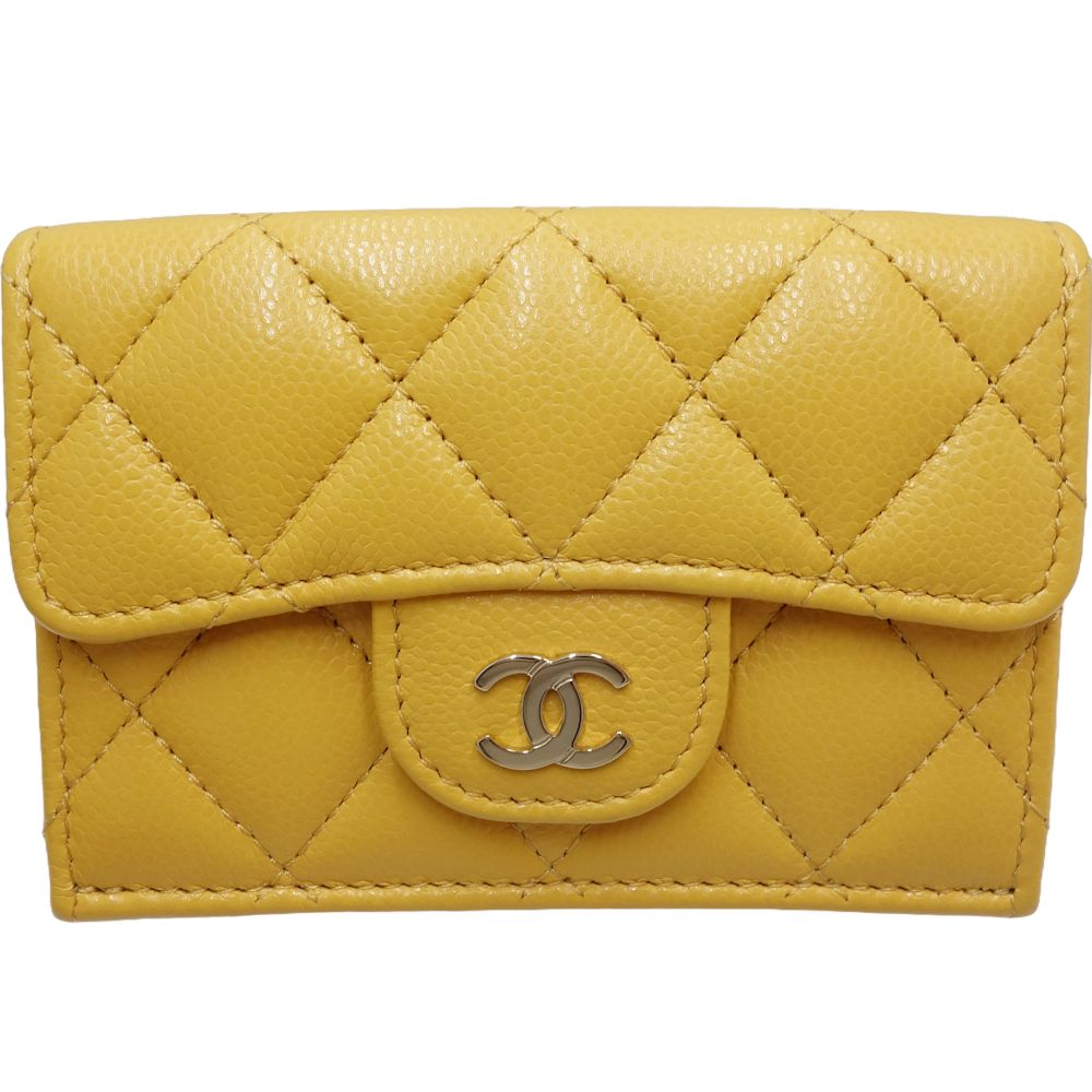 Chanel Classic Small Wallet Caviar Skin