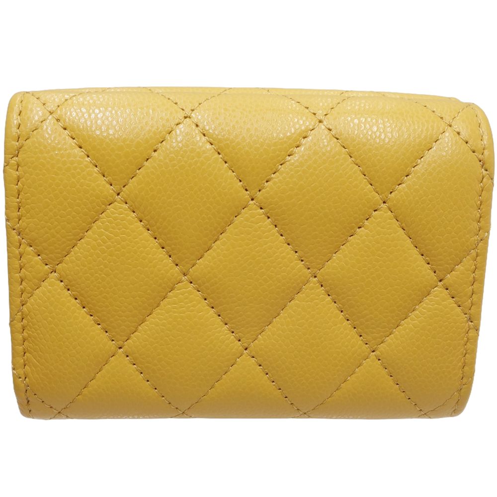 Chanel Classic Small Wallet Caviar Skin