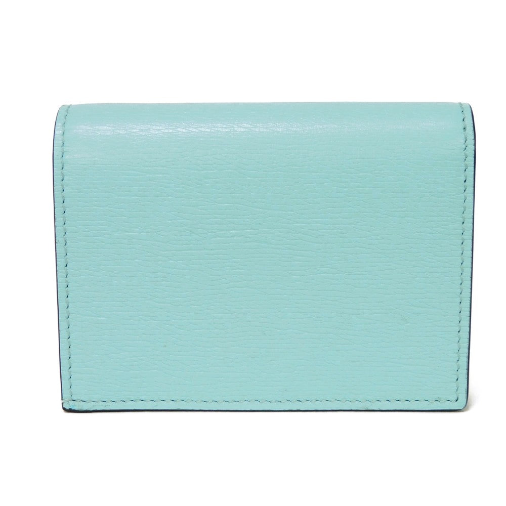 Gucci Textured Leather Compact Wallet