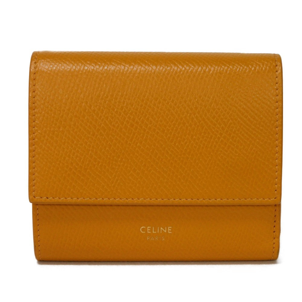 Celine Trifold Wallet Calfskin