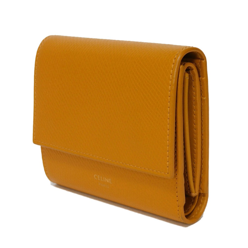 Celine Trifold Wallet Calfskin