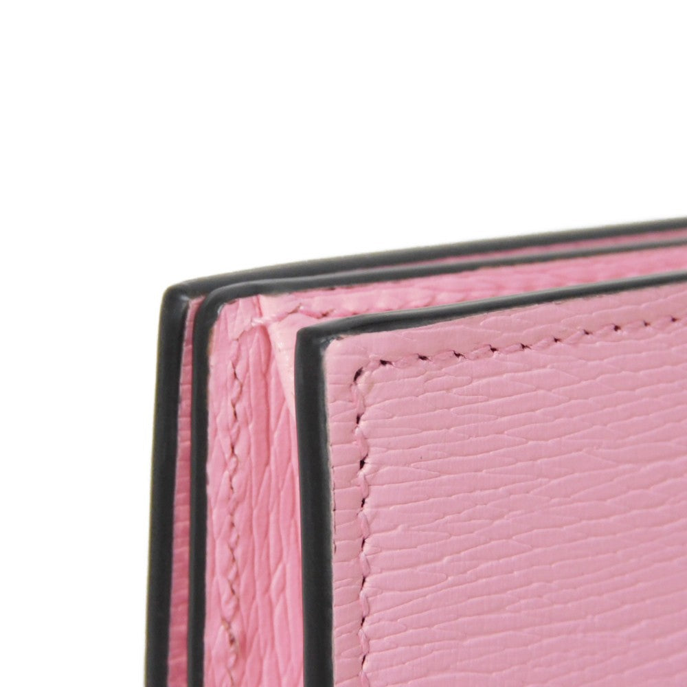 Gucci Textured Leather Compact Wallet