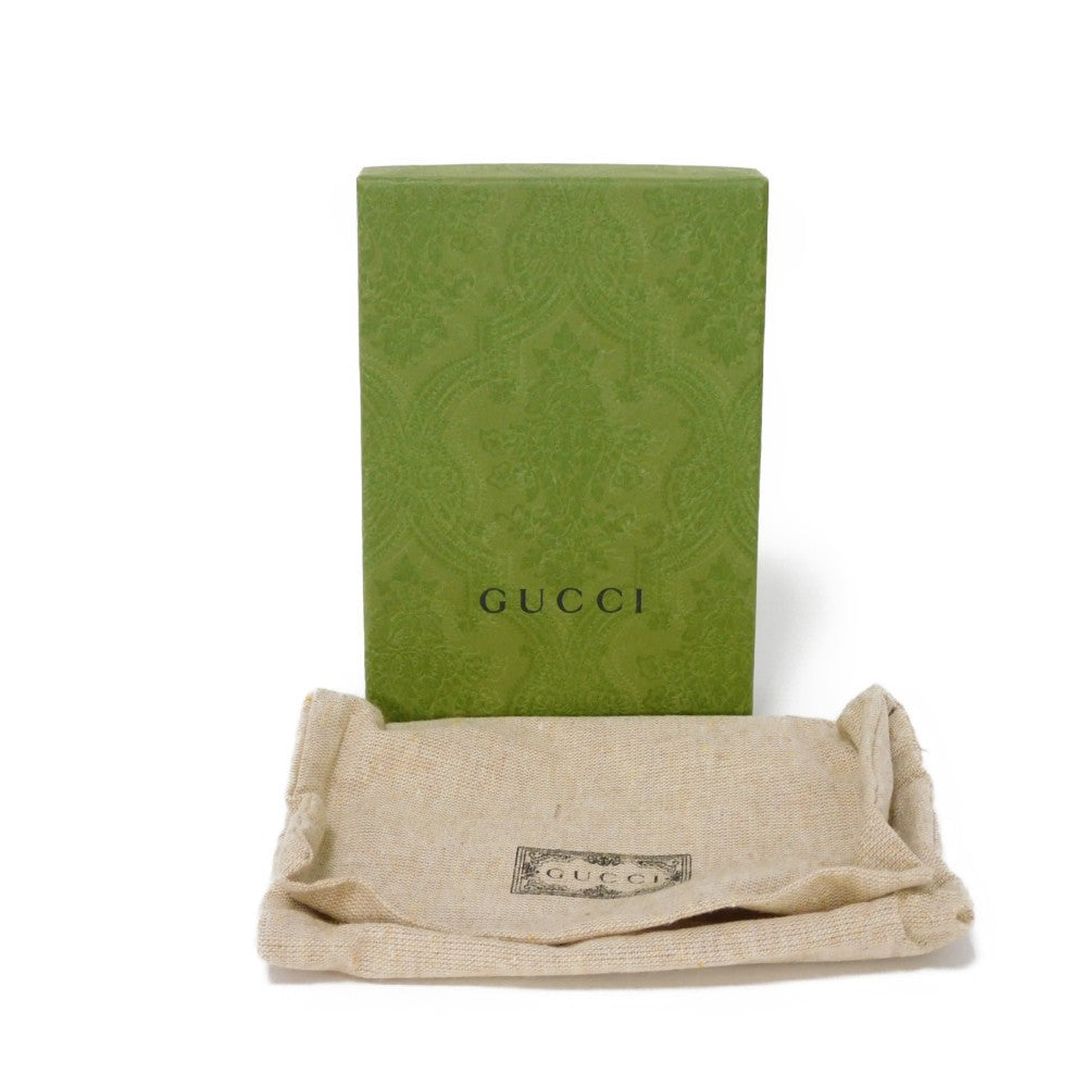 Gucci Textured Leather Compact Wallet