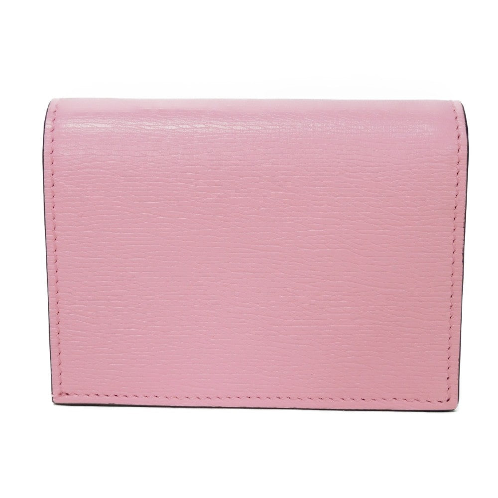 Gucci Textured Leather Compact Wallet