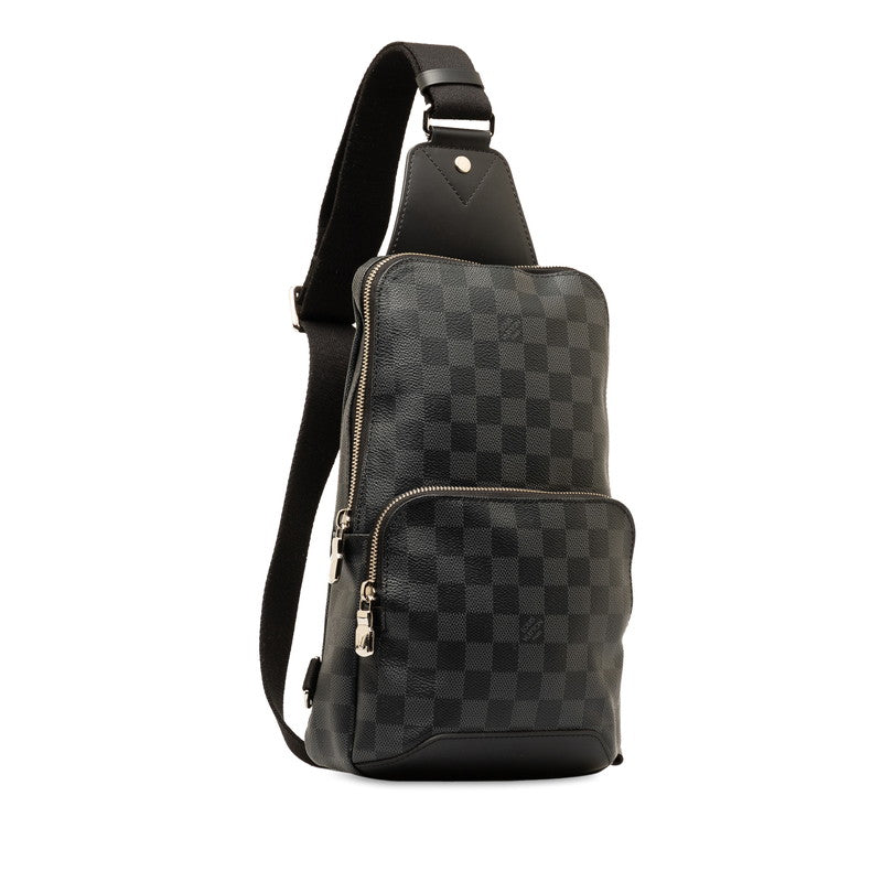 Louis Vuitton Avenue Sling Bag Canvas Crossbody Bag N41719 in Good condition