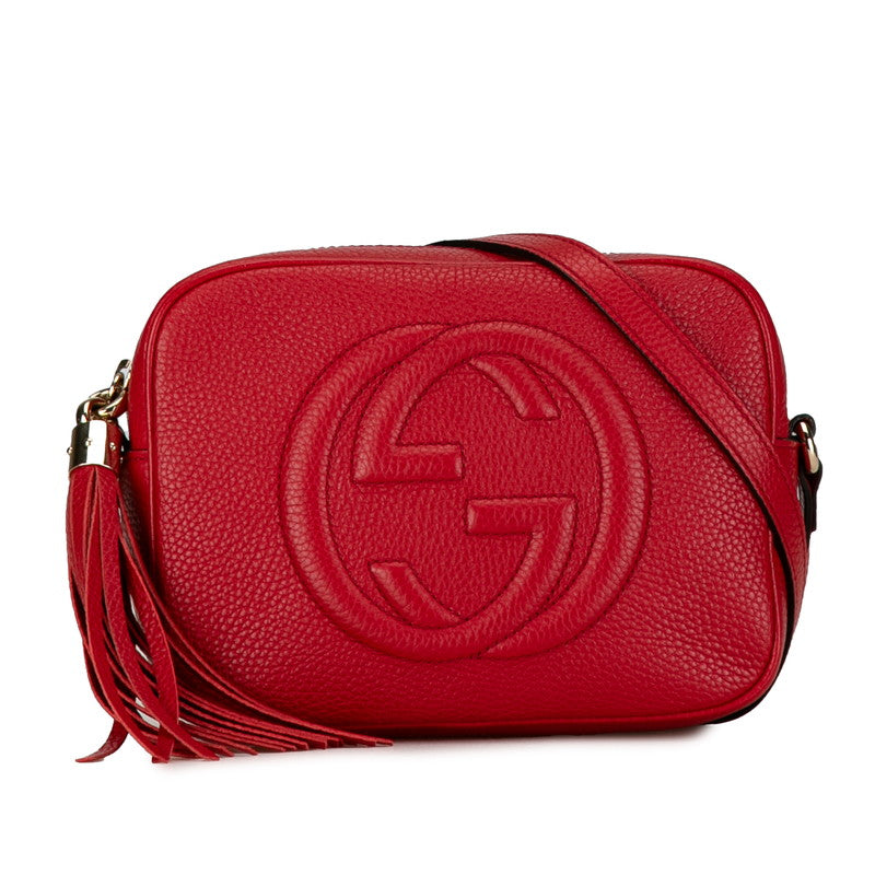 Gucci Leather Soho Disco Crossbody Bag  Leather Crossbody Bag 308364 in Good condition