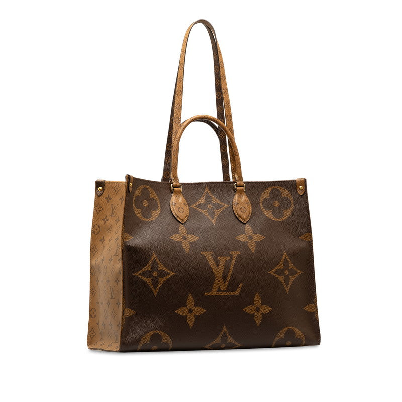 Louis Vuitton OnTheGo GM Canvas Tote Bag M45320 in Good condition
