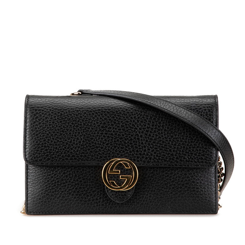 Gucci Interlocking G Chain Wallet Shoulder Bag