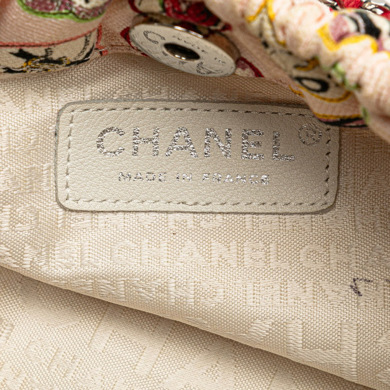 Chanel Canvas Valentine Mini Handbag