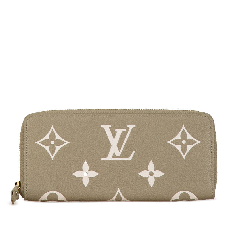 Louis Vuitton Bicolor Monogram Empreinte Clemence Long Wallet M82478