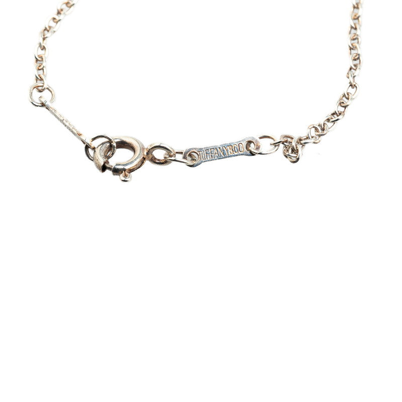 Tiffany & Co Open Heart Necklace Silver