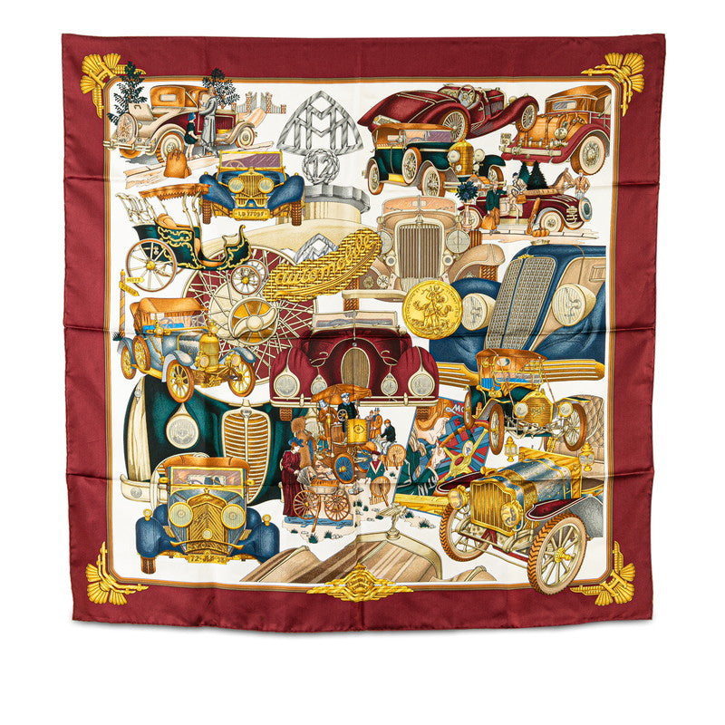 Hermes Silk Scarf ST.CHRISTOPHE ET L’ENFANT JESUS