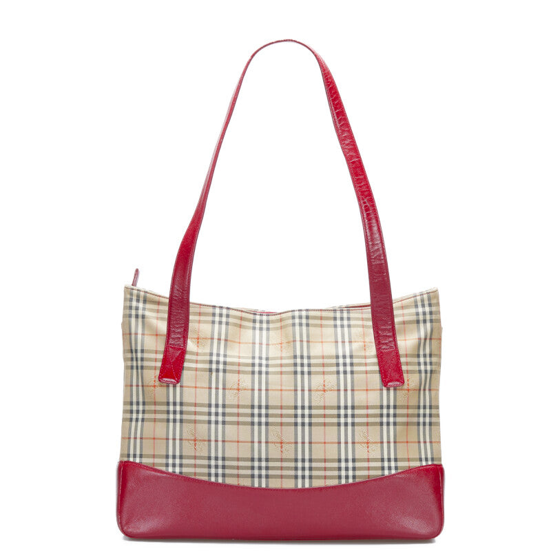 Haymarket Check Canvas Tote Bag